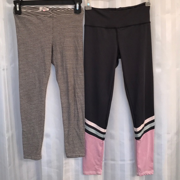 Fab Kids Other - Fab Kids 2 pair bundle Girls leggings size 12,